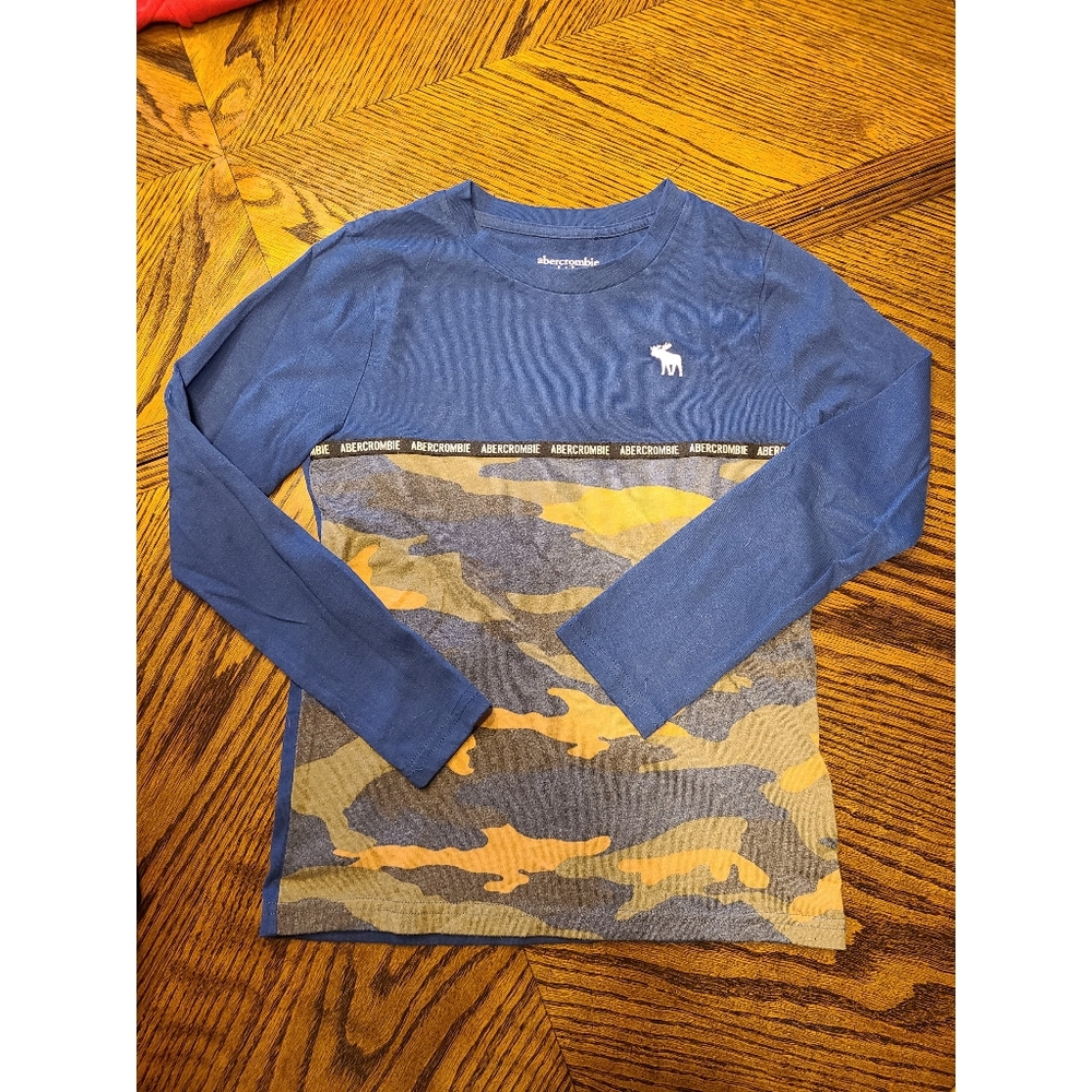 Abercrombie camo kids boys long sleeve